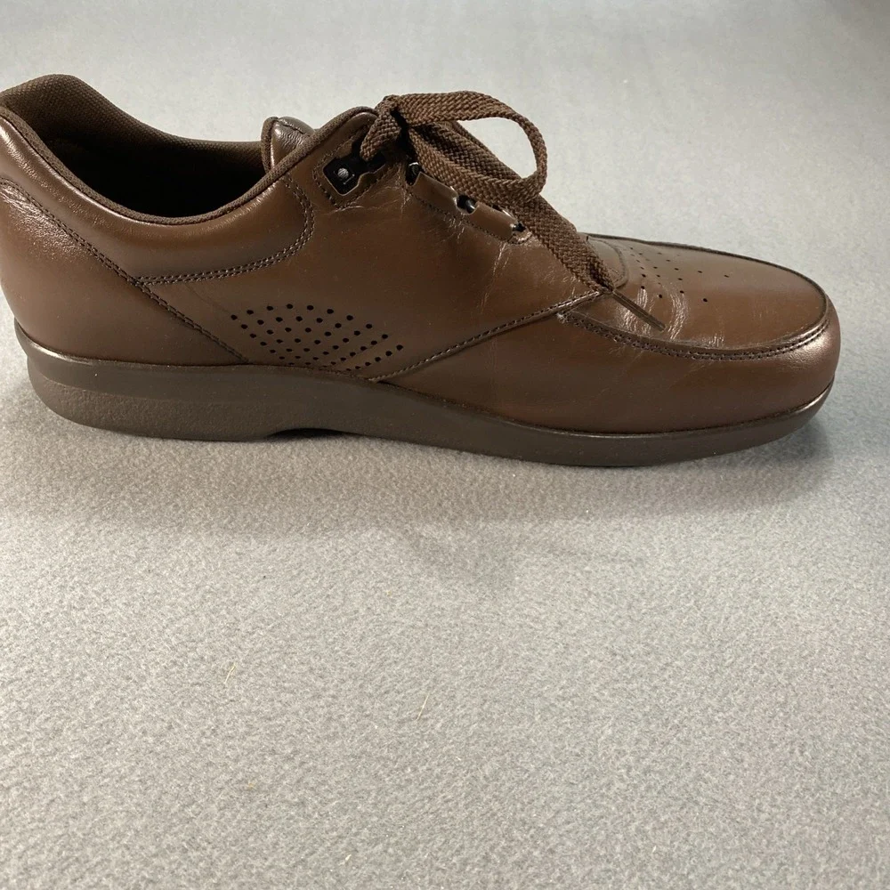 Sas Mens Shoes Time Out Antique Walnut Size 11 S Slim Leather With Box USA Made
